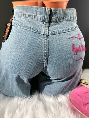 NWT Vintage Wide Leg Cropped Rapper Nelly Apple Bottom Jeans